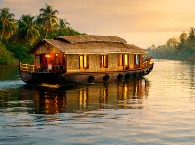 Peaceful backwater cruise in Kozhikode — scenic Kerala waters